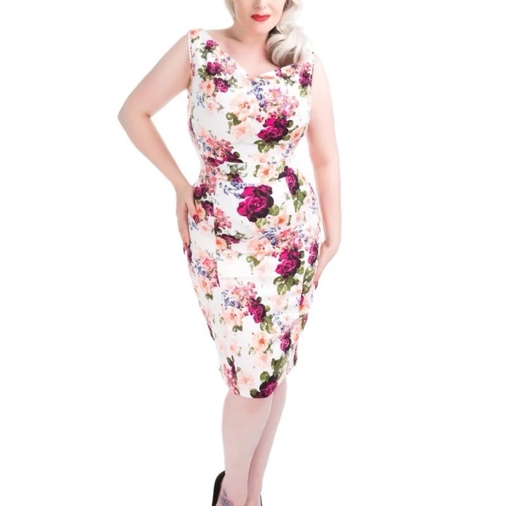 Lucinda Floral Wiggle Dress